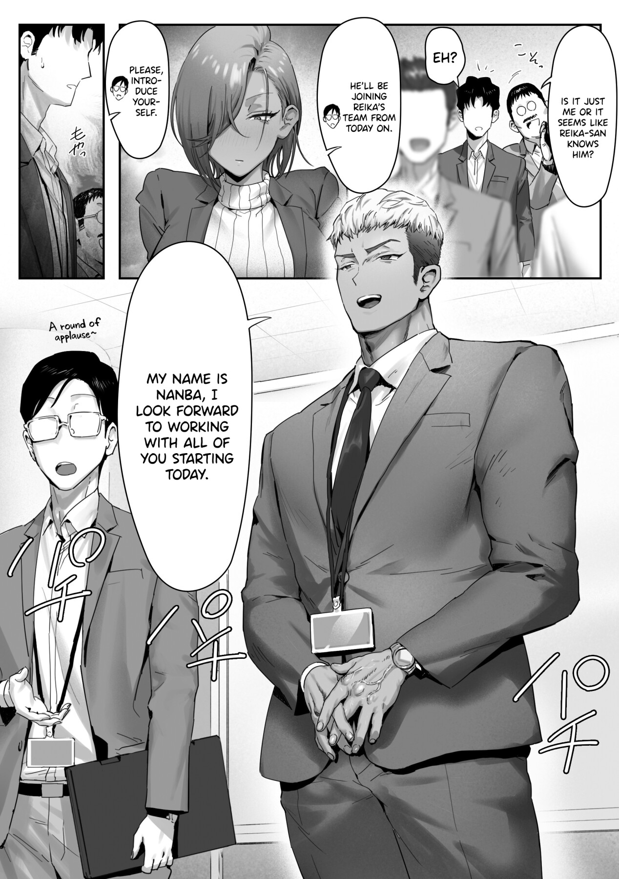 Hentai Manga Comic-Having an Affair with My Blonde Bombshell Boss Part 4-Read-6